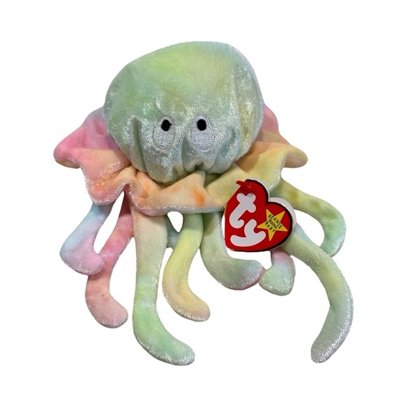 Ty Other - Vintage Ty Beanie Baby Original‎ GOOCHY the Jellyfish Retired